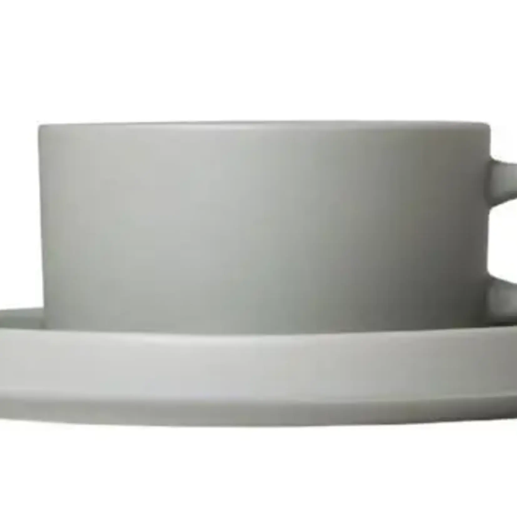 Blomus PILAR | Tea Cup With Saucer | Set of 2 | Gray