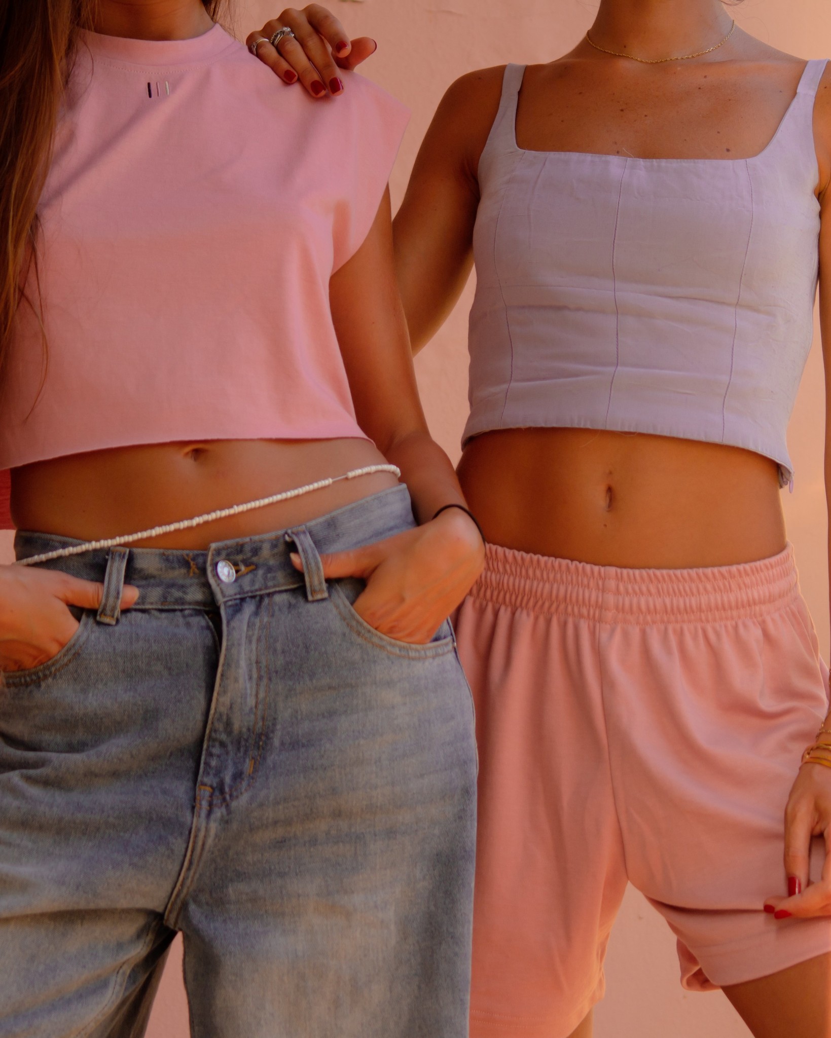 PRIMAL PI Cropped Pink