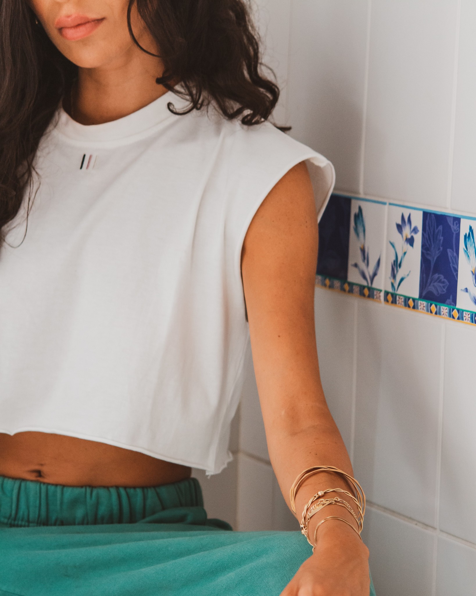 PRIMAL PI Cropped Off-White