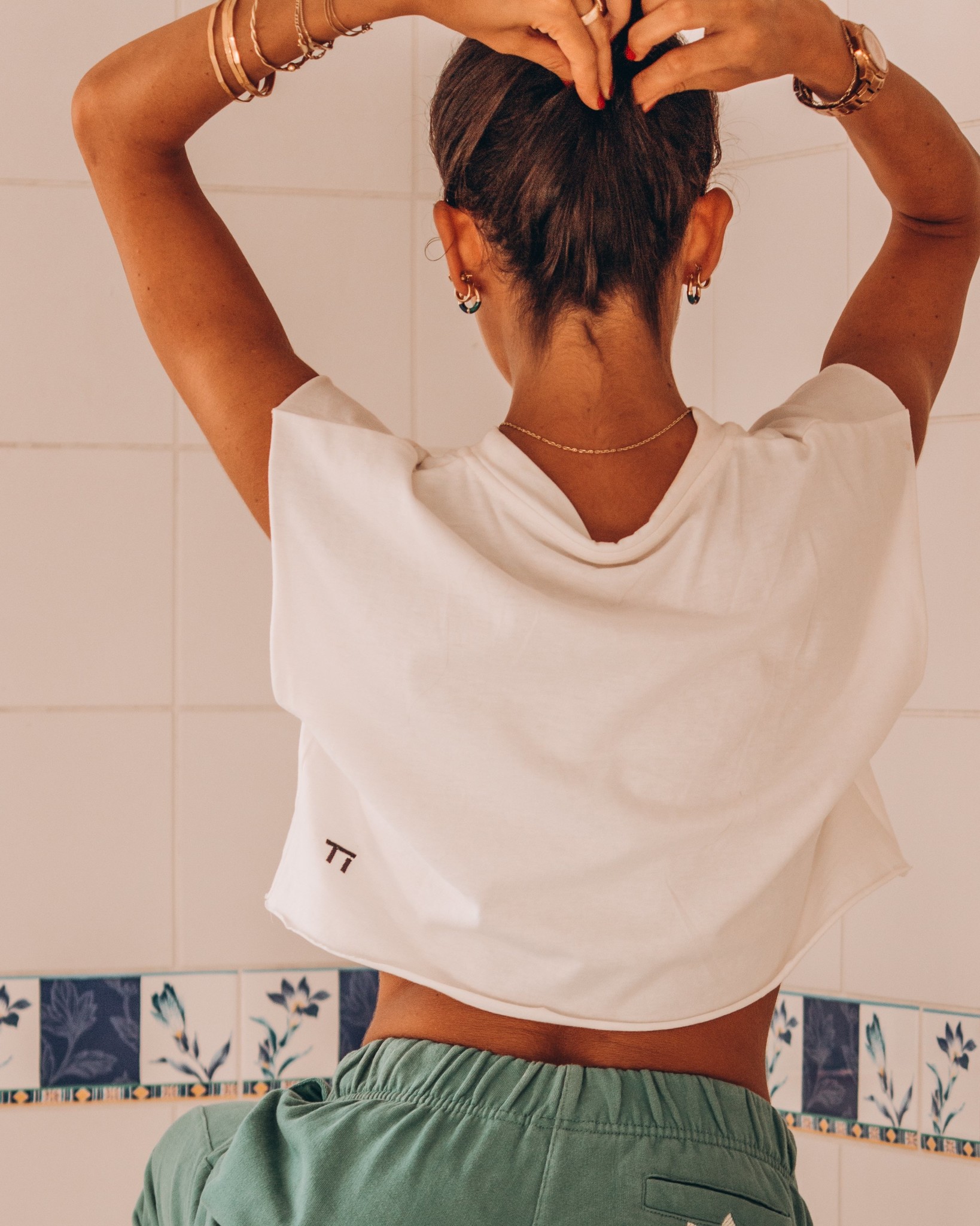 PRIMAL PI Cropped Off-White