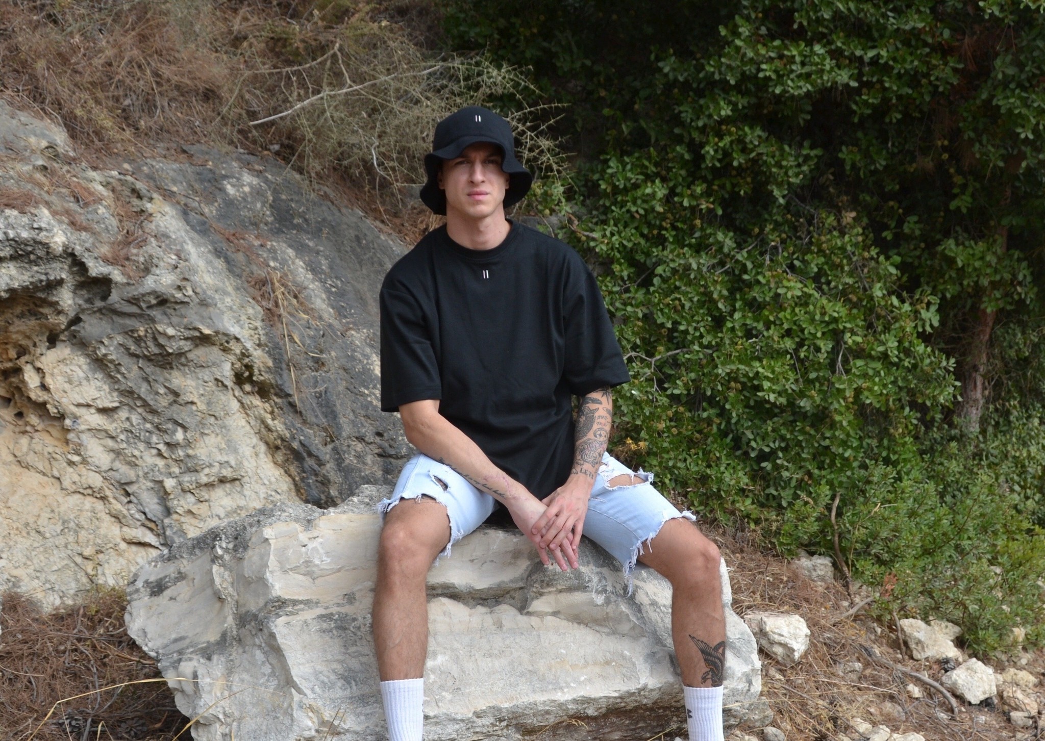 PRIMAL PI Bucket Hat Beanie - Black