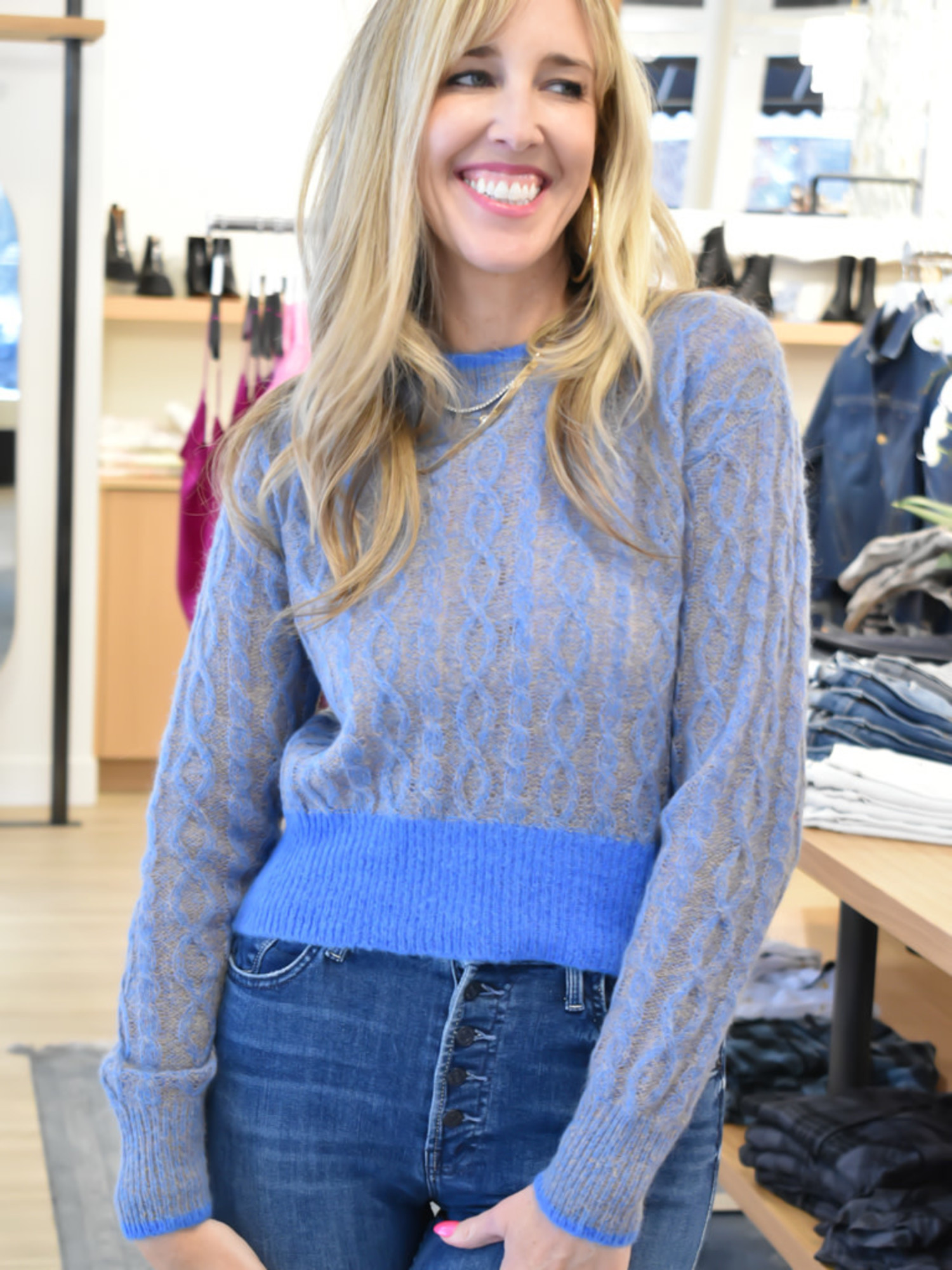 VERONICA BEARD RIOLA SWEATER - Fancy Pants