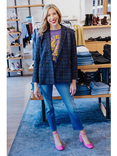 MOTHER DENIM HIGH WAISTED HIKER HOVER