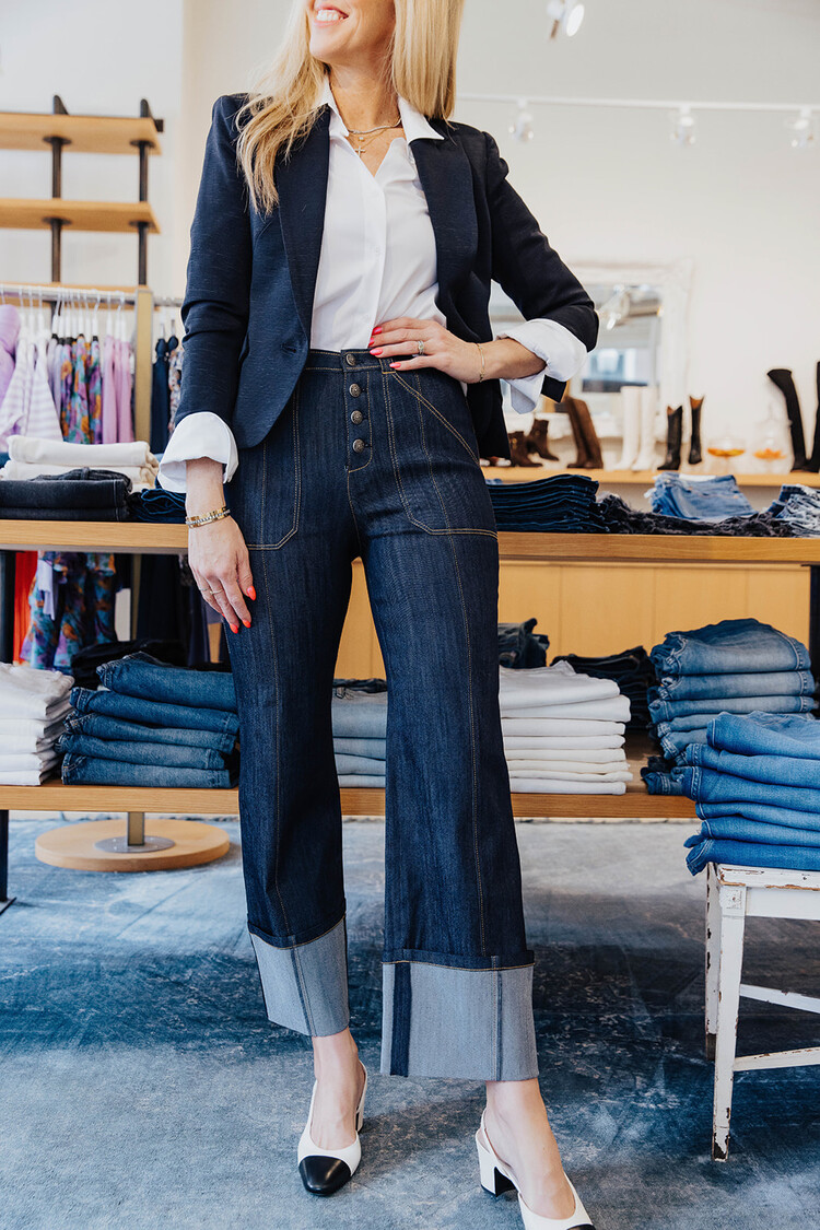 CINQ À SEPT CUFFED BENJI PANT