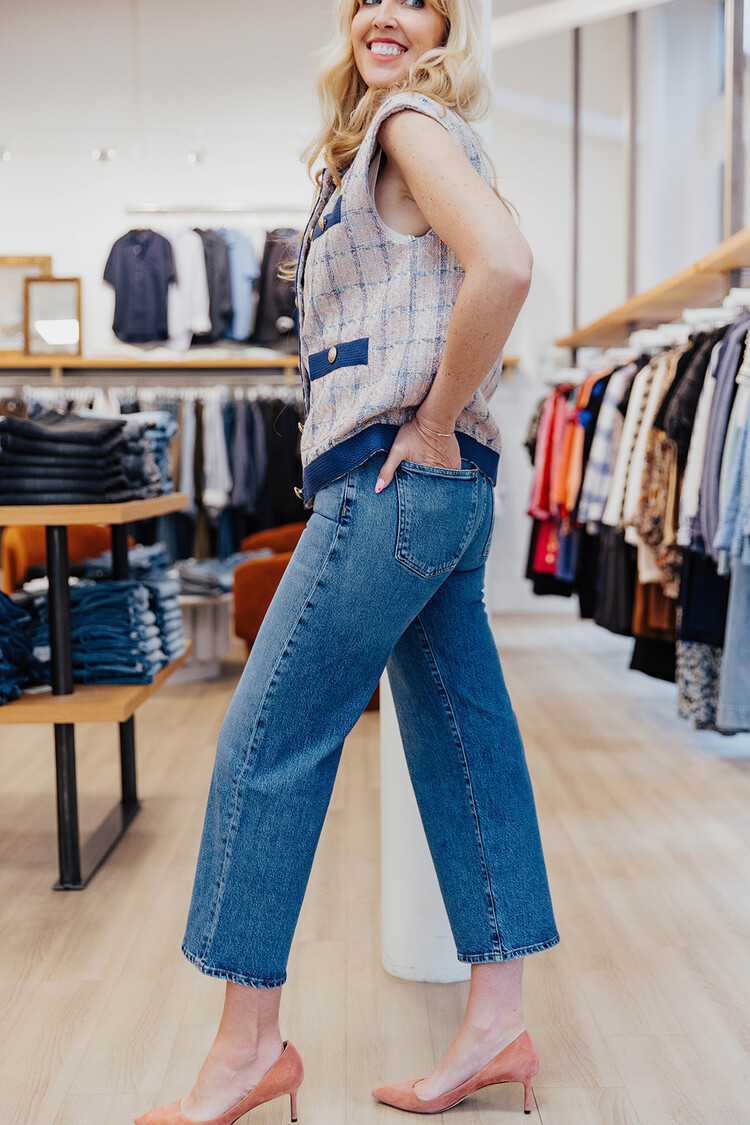 L'AGENCE LAUREL OVERSIZED VEST