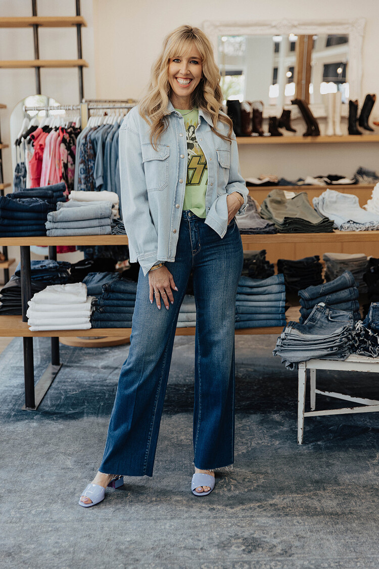 L'AGENCE SCOTTIE H/R WIDE4 LEG