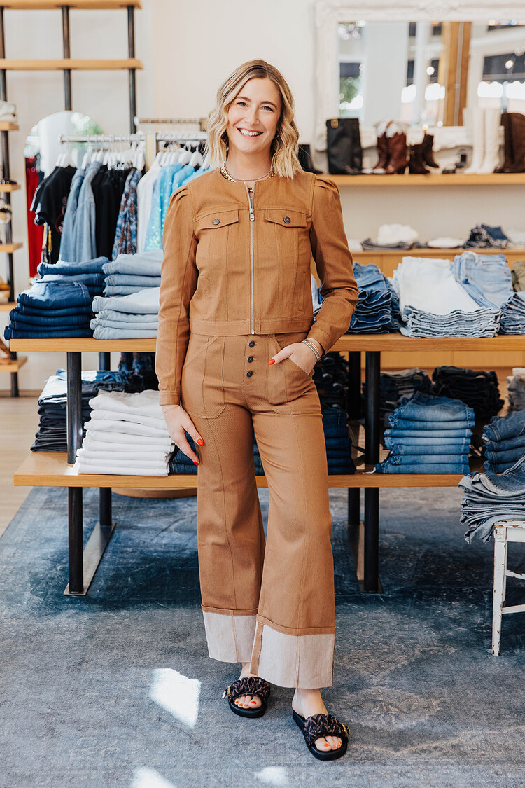 CINQ À SEPT CUFFED BENJI PANT