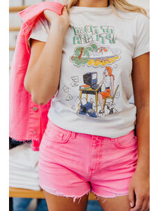 RE/DONE RE/DONE CLASSIC TEE BACK TO REALITY