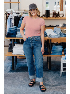 RAG & BONE LUCA STRIPE BABY TEE