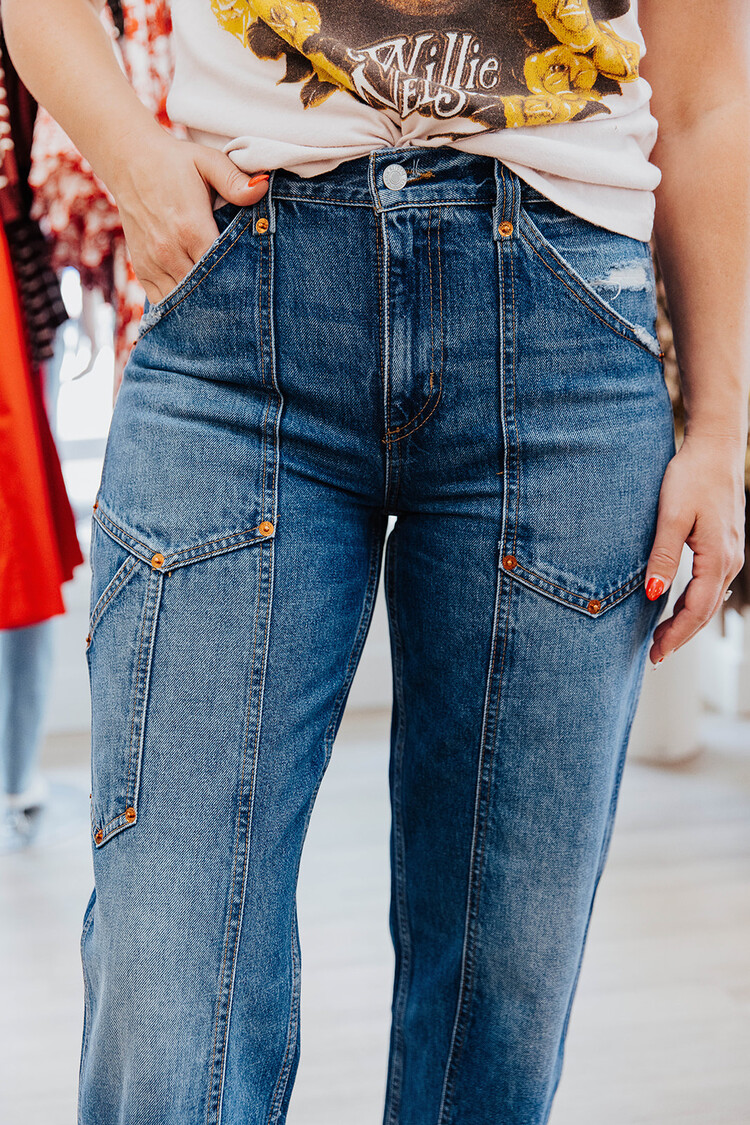 RE/DONE MID RISE WORKWEAR