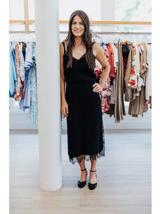 VINCE LACE TRIM CAMI