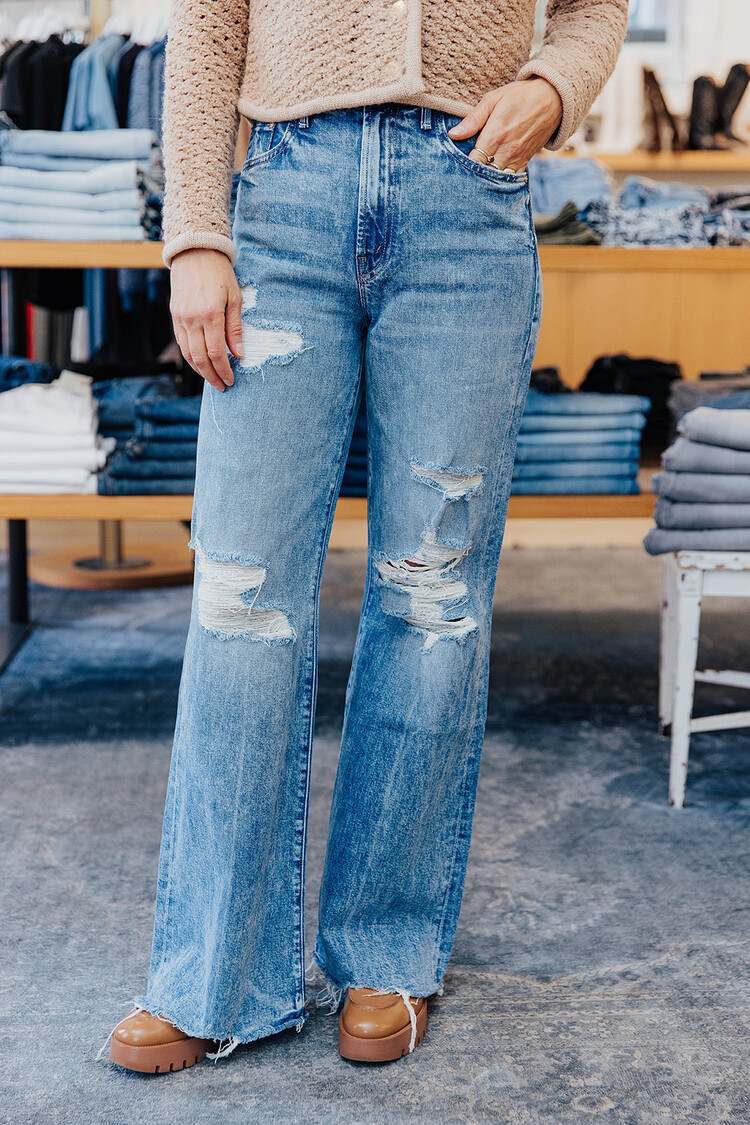 MOTHER DENIM SIDESTEPPER SNEAK CHEW