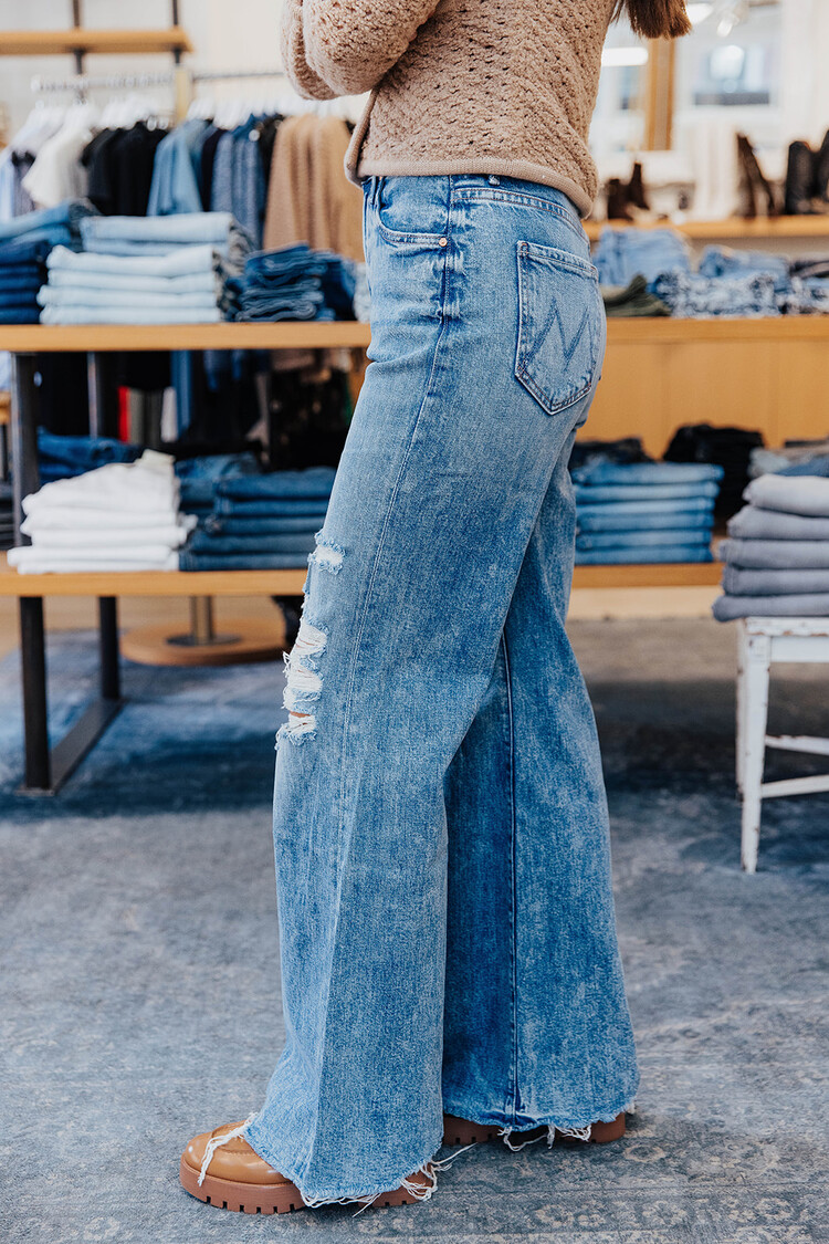 MOTHER DENIM SIDESTEPPER SNEAK CHEW