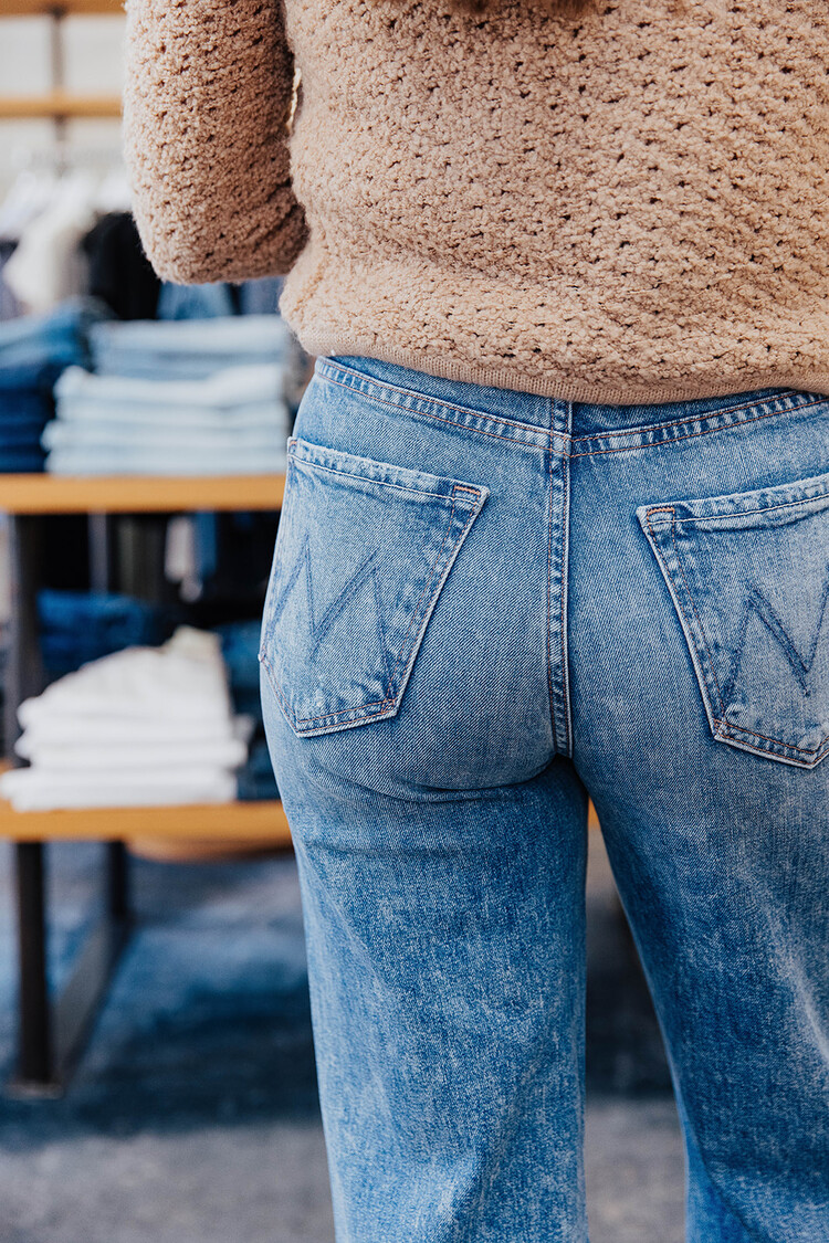 MOTHER DENIM SIDESTEPPER SNEAK CHEW