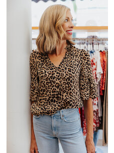 ALICE + OLIVIA JULIUS TUNIC TOP