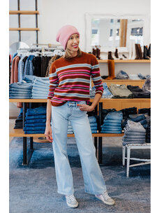 RE/DONE MID RISE WIDE LEG JEAN