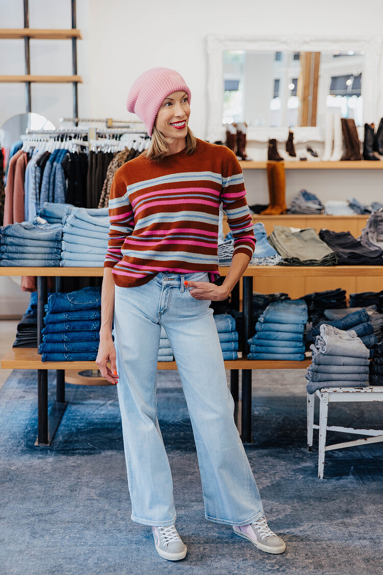 RE/DONE MID RISE WIDE LEG JEAN