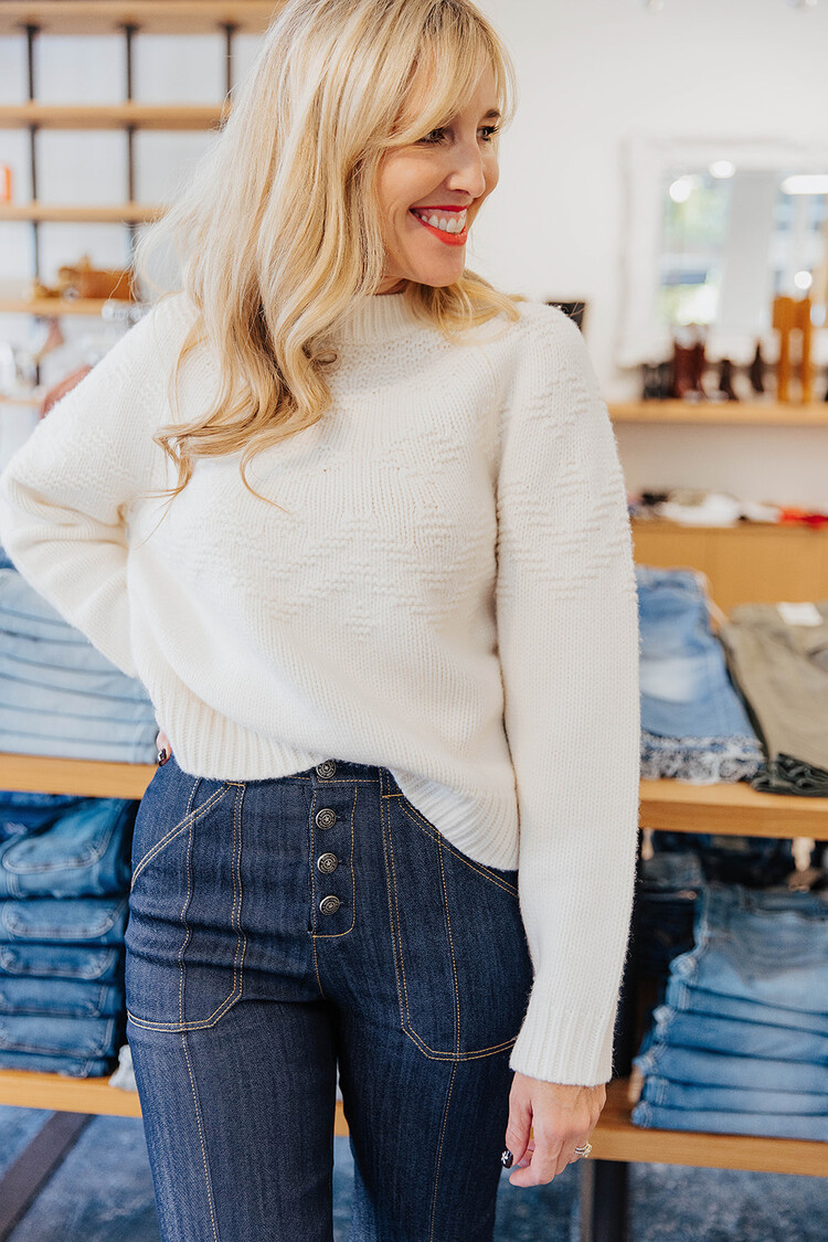 CINQ À SEPT CUFFED BENJI PANT