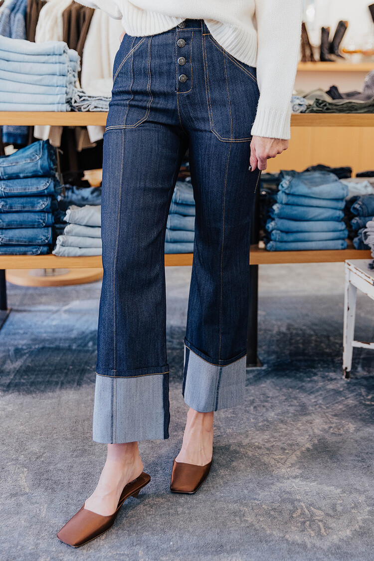 CINQ À SEPT CUFFED BENJI PANT