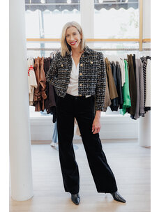 L'AGENCE CLAYTON HIGH RISE WIDE LEG