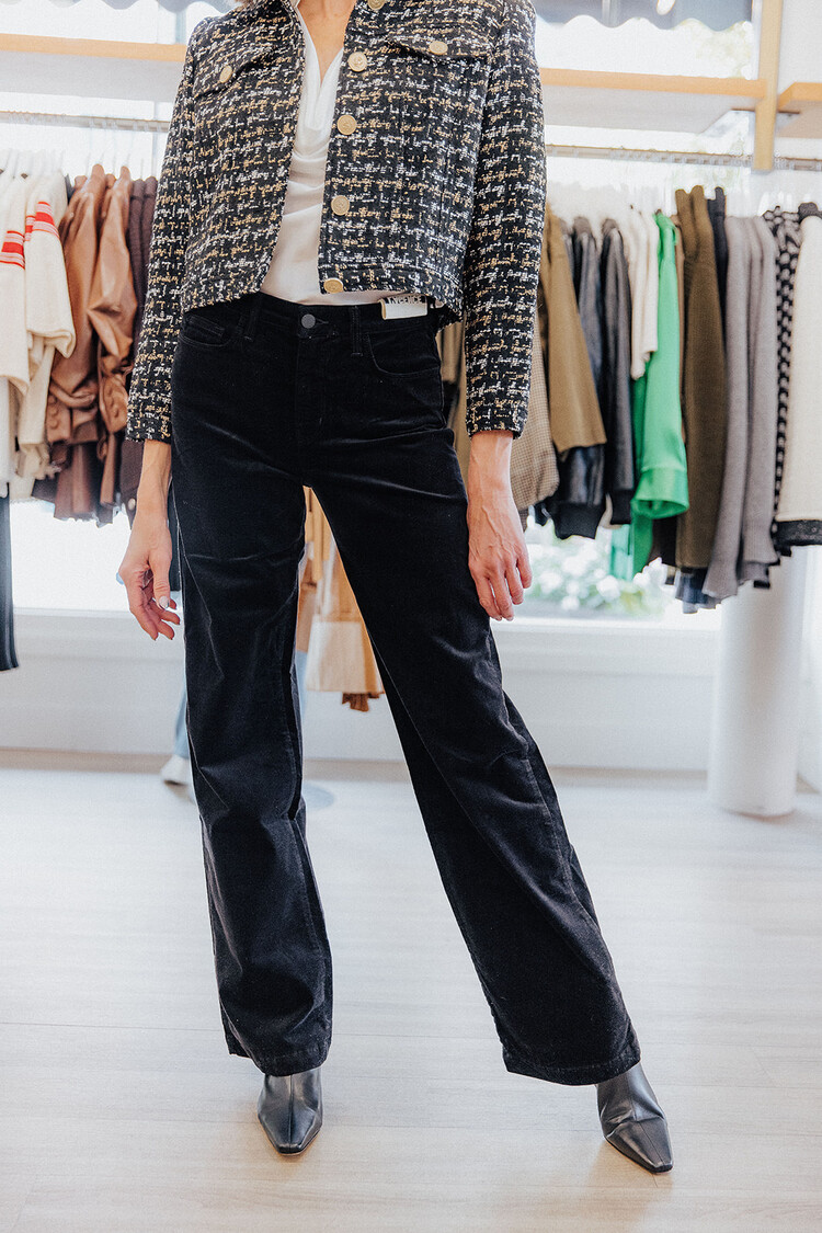 L'AGENCE CLAYTON HIGH RISE WIDE LEG