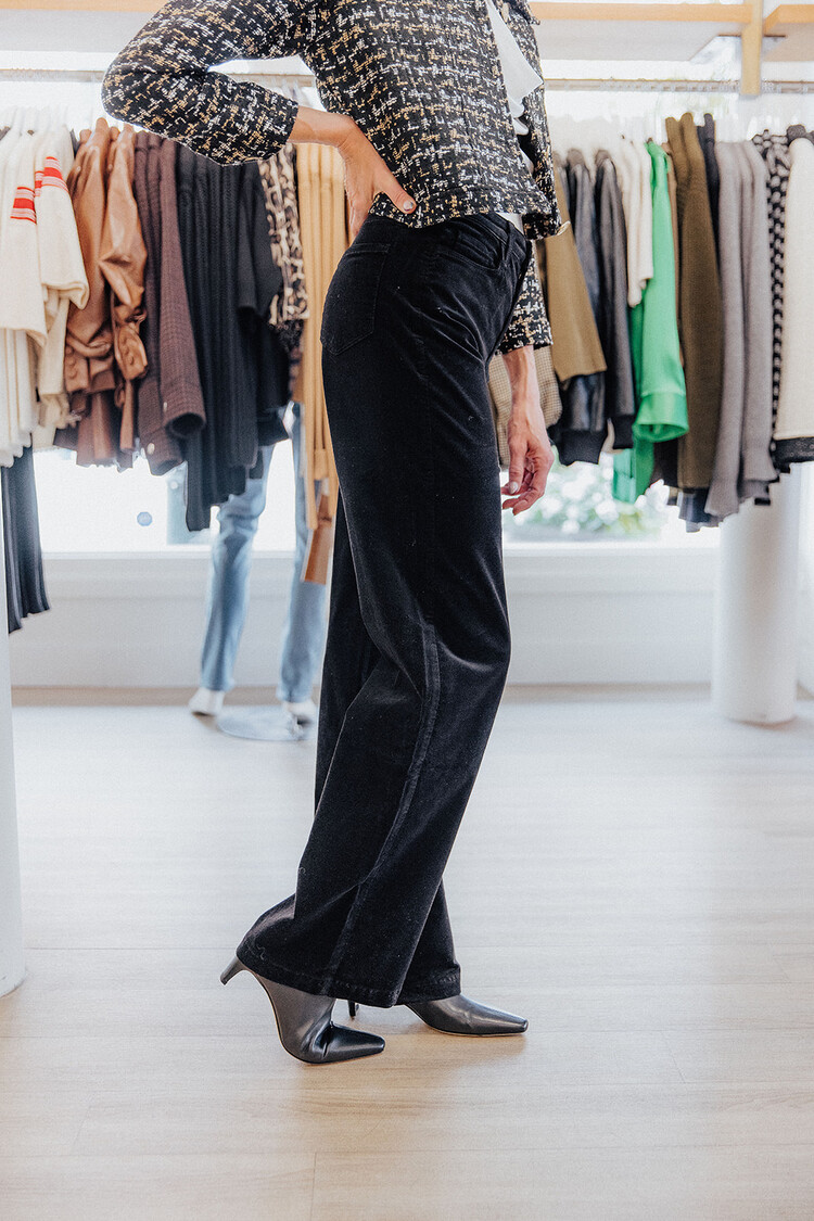 L'AGENCE CLAYTON HIGH RISE WIDE LEG