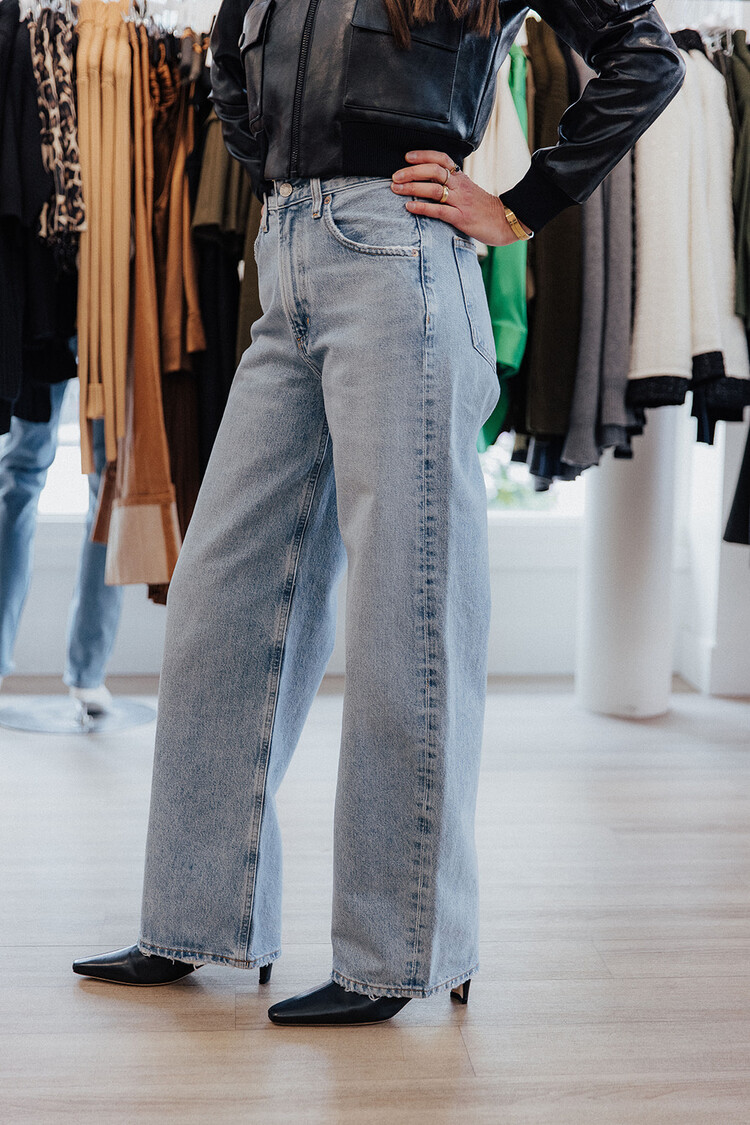 AGOLDE LOW CURVE JEAN