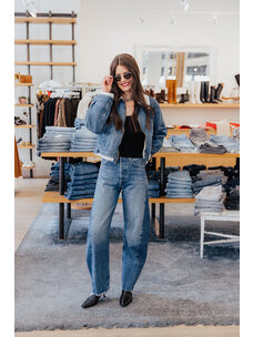 AGOLDE LUNA PIECED JEAN