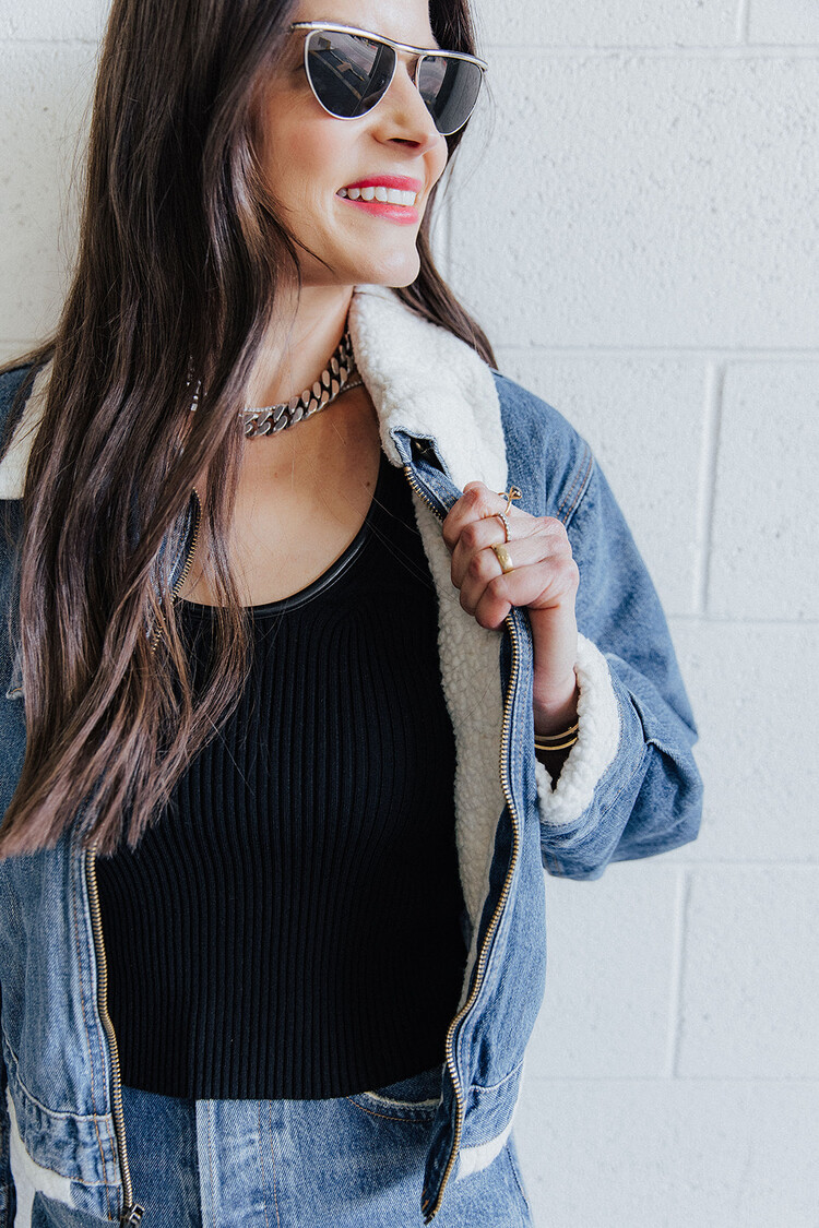 RE/DONE AVIATOR JACKET