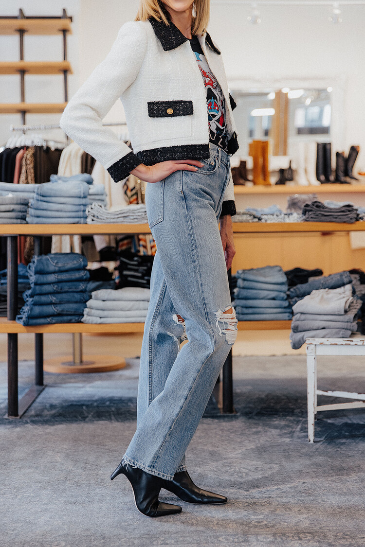 AGOLDE KELLY HIGH RISE STRAIGHT JEAN