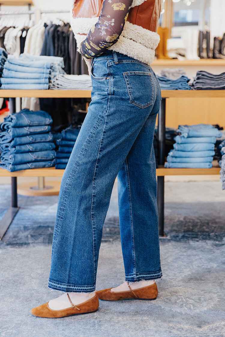 MOUSSY DENIM ESPANOLA WIDE PANTS