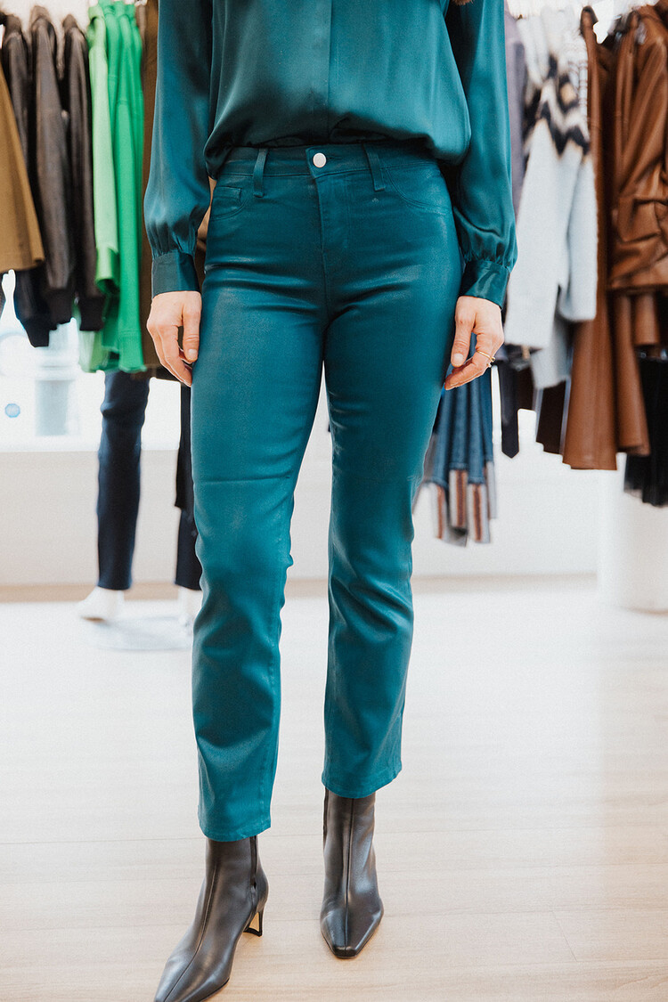 L'AGENCE TATI COATED CROP MICRO BOOT