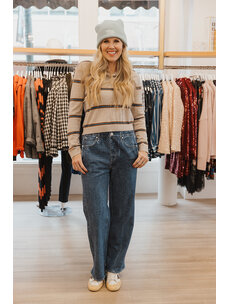 RAG & BONE MIRAMAR FLEECE TERRY WIDE LEG