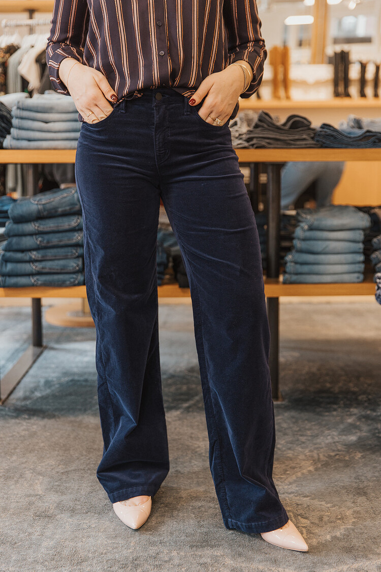 L'AGENCE CLAYTON HIGH RISE WIDE LEG