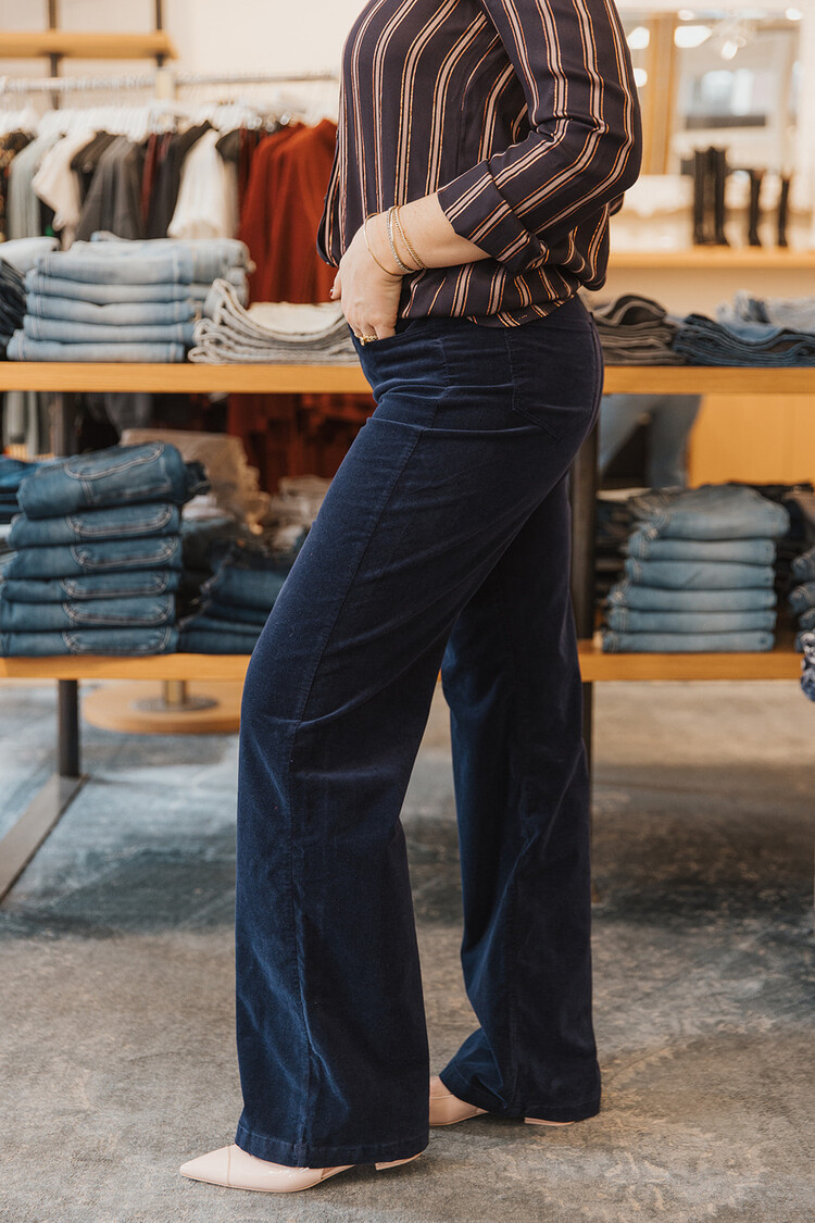 L'AGENCE CLAYTON HIGH RISE WIDE LEG