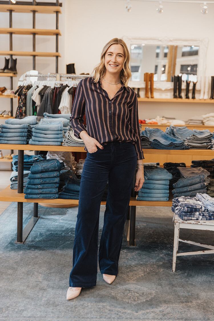 L'AGENCE CLAYTON HIGH RISE WIDE LEG