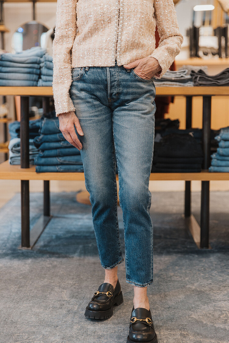 MOUSSY DENIM FLORAHOME SLIM STRIAGHT