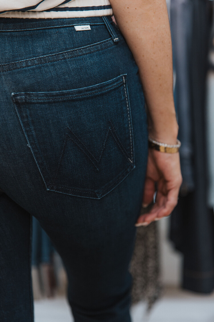 MOTHER DENIM HUSTLER ANKLE JEAN