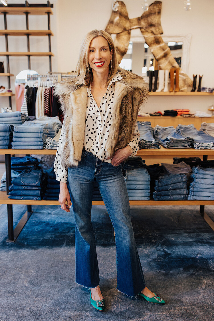 L'AGENCE SERA SNEAKER FLARE JEAN