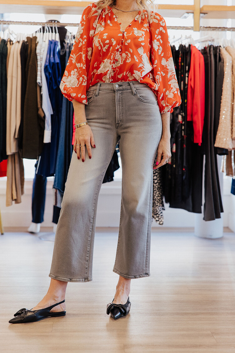 L'AGENCE TEAGAN DOLMAN SLV BLOUSE