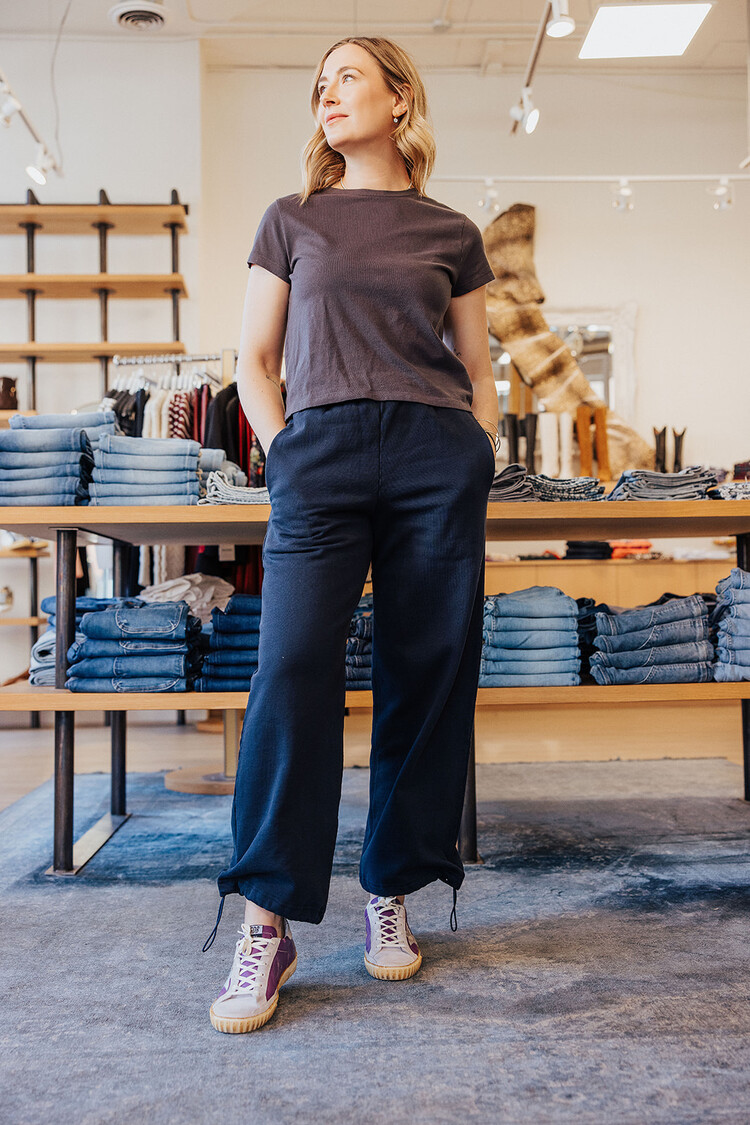 AGOLDE ADINE SHRUNKEN TEE