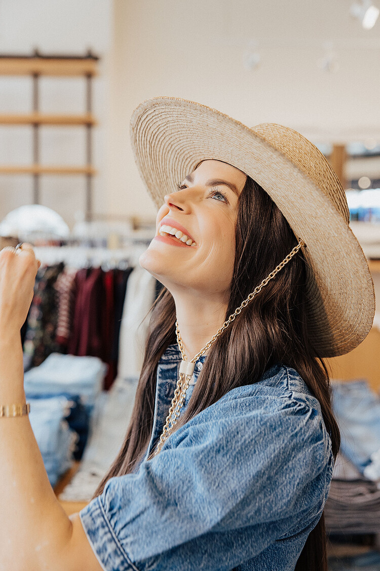 RAG & BONE JACQUE BOATER HAT