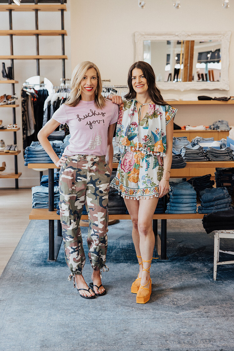 RE/DONE CLASSIC TEE LUCKY YOU