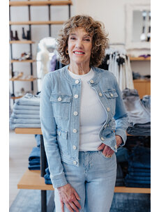 L'AGENCE YAR COLLARLESS JACKET