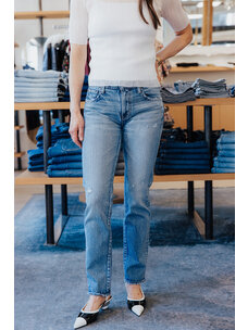 MOUSSY DENIM FARMINGDALE SLIM STRAIGHT JEAN