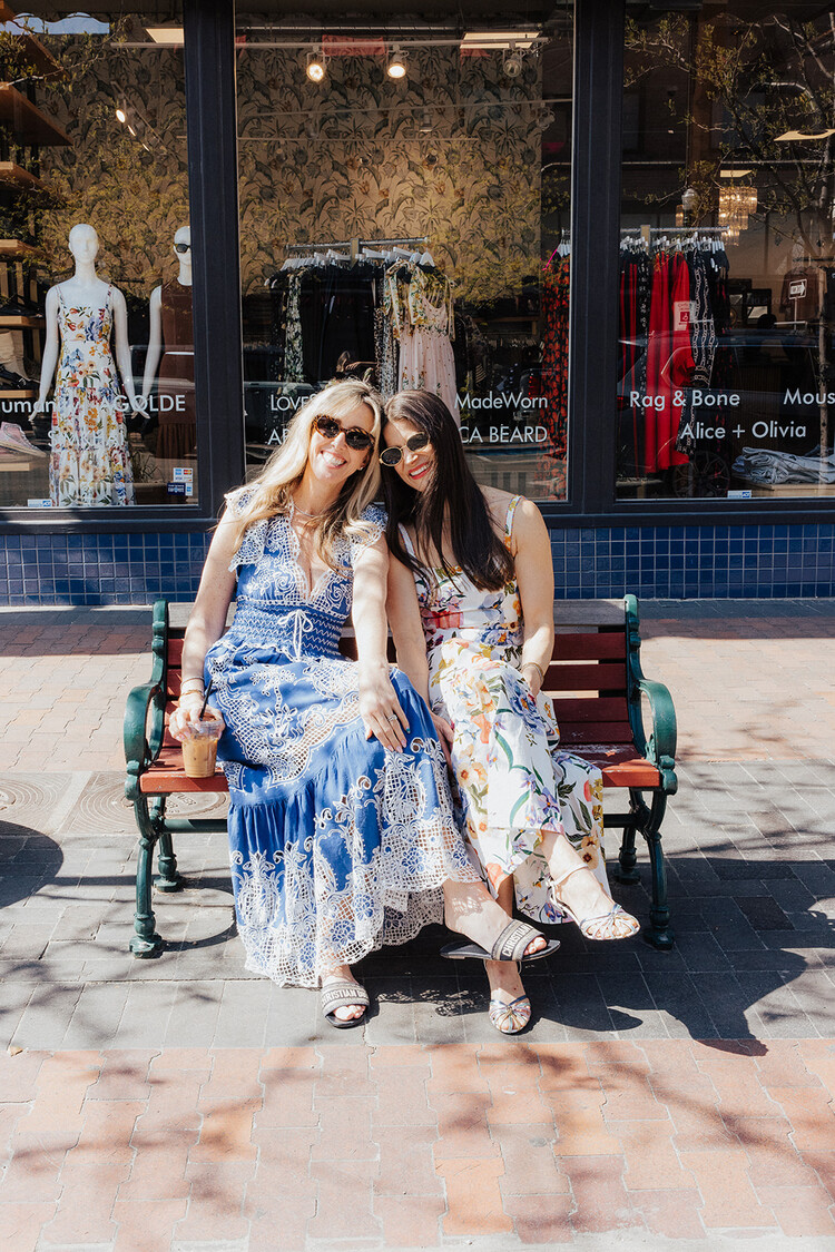 FARM RIO  RICHELIEU MAXI DRESS