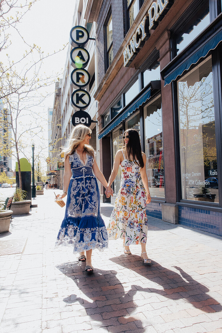 FARM RIO  RICHELIEU MAXI DRESS