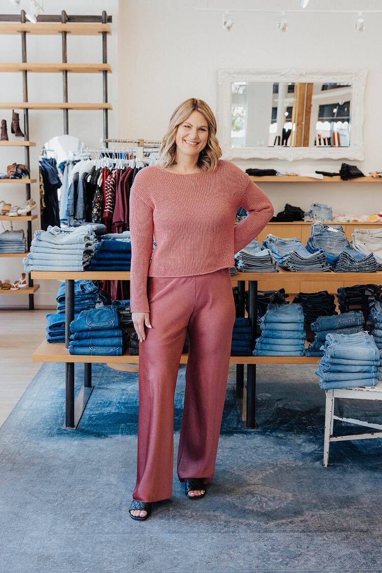 VINCE  FLUID BIAS PANT- final sale