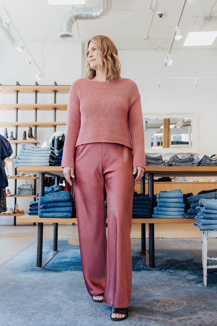 VINCE  FLUID BIAS PANT