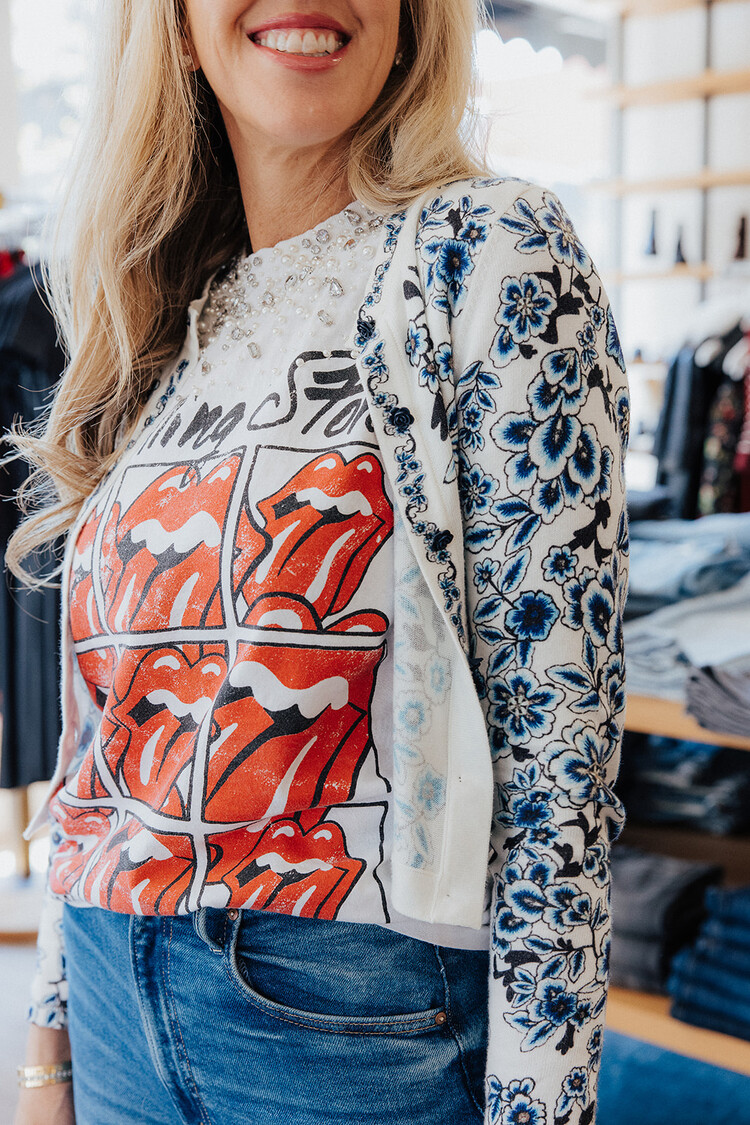 ALICE + OLIVIA MICAH MUSCLE TANK